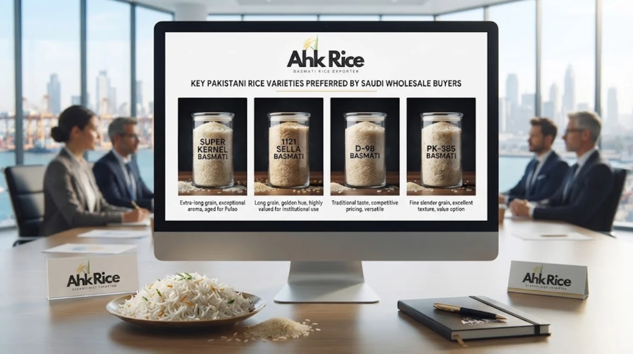 Key Pakistani Rice Varieties Preferred by Saudi Wholesale Buyers in 2026
