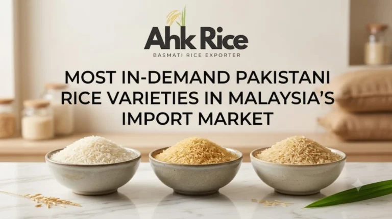 Most In-Demand Pakistani Rice Varieties in Malaysia's Import Market