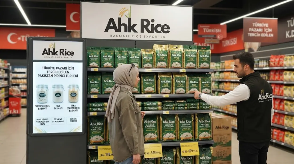 Most Preferred Pakistani Rice Grades in Turkish Retail and Wholesale Markets in 2026