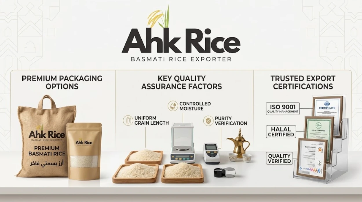 Packaging, Certification, and Quality Factors for Saudi Rice Buyers