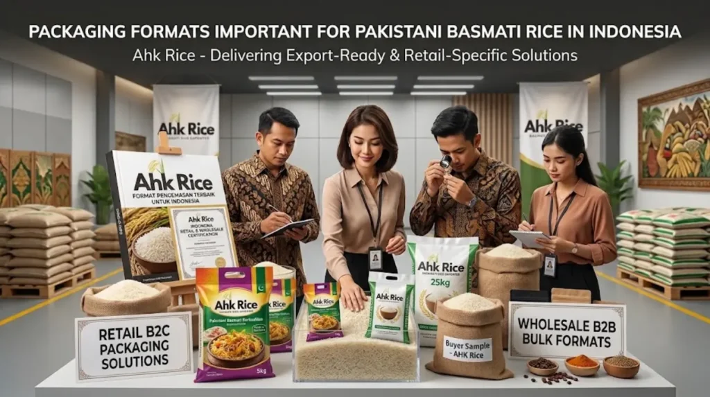 Why Is Packaging Format Important for Pakistani Basmati Rice in Indonesia
