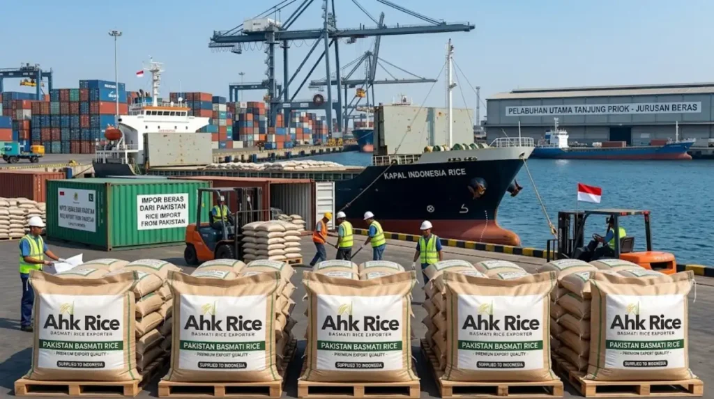 AHK Rice Pakistan High-Purity Basmati Rice Supply for Indonesian Buyers