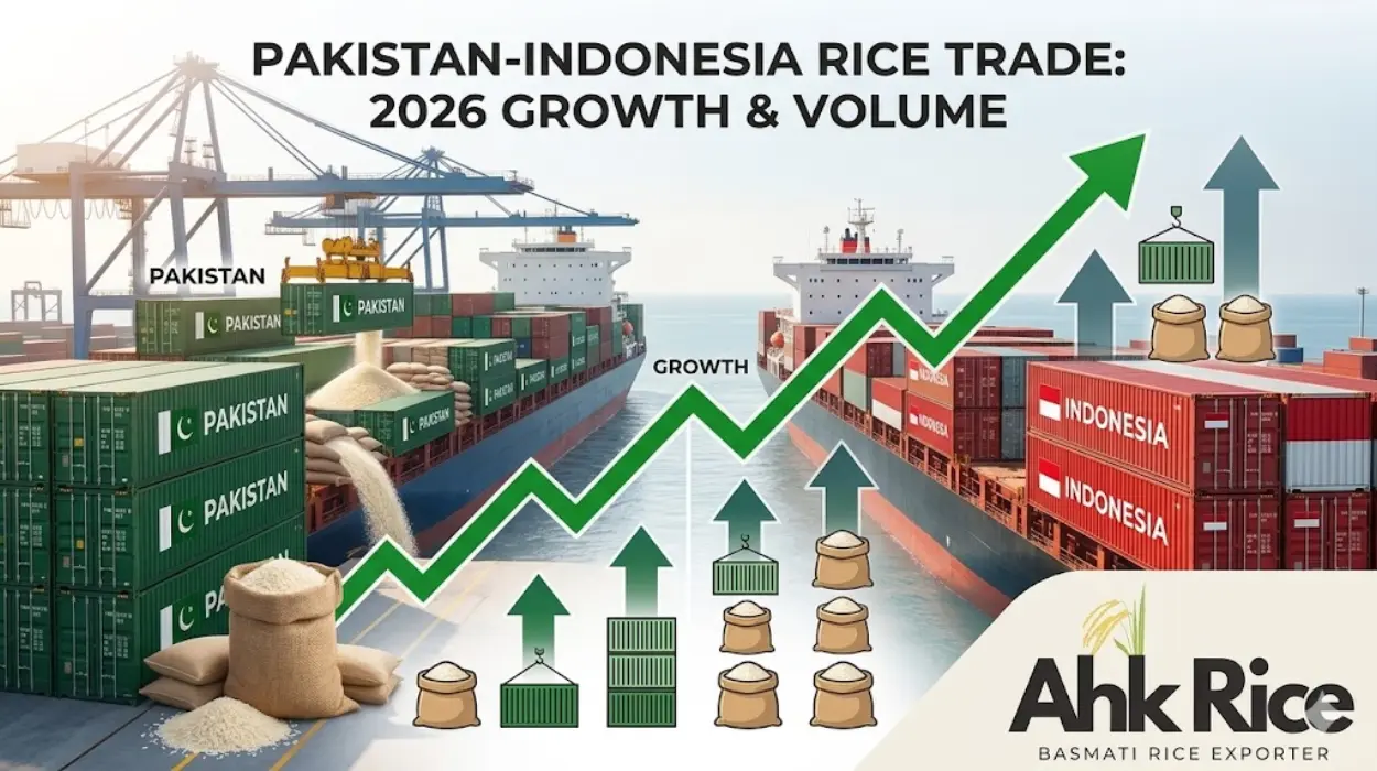 Pakistan Indonesia Rice Trade Growth and Volume Data in 2026