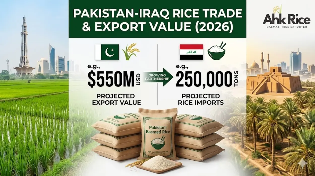 Pakistan Iraq Rice Export Value and Trade Relationship in 2026