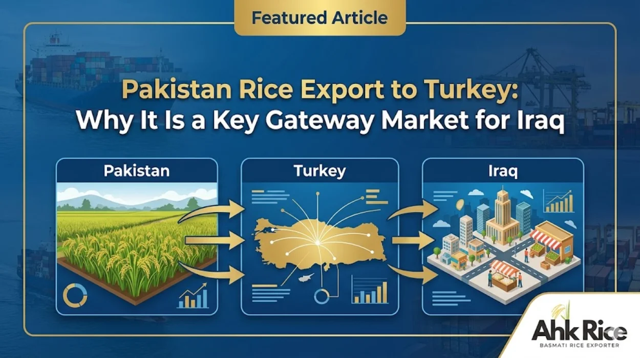 Pakistan Rice Export to Turkey Why It Is a Key Gateway Market for Iraq