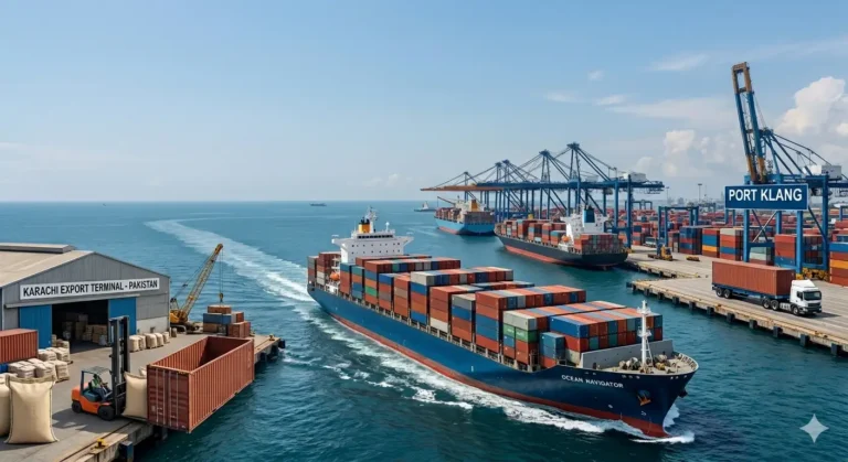 Pakistan to Malaysia Rice Shipping Time via Port Klang in 2026