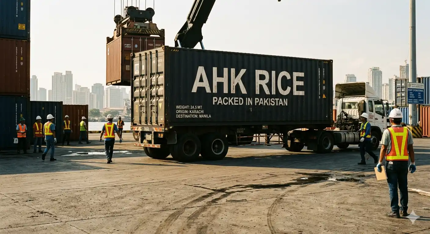 Pakistan to Philippines Rice Shipping Duration and Port of Manila Guide 2026