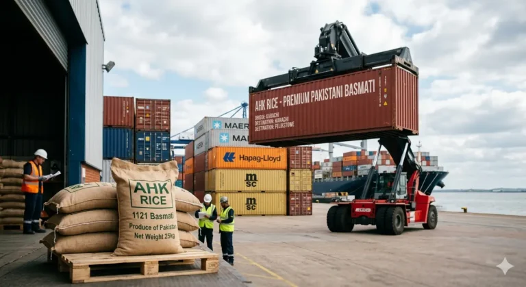 Pakistan to UK Rice Shipping Duration via Felixstowe Port in 2026