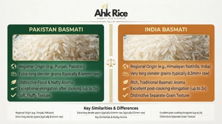 Pakistan vs India Basmati Rice Which Is Better for Importers