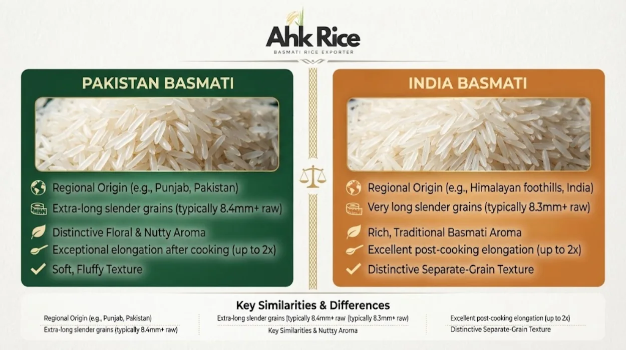 Pakistan vs India Basmati Rice Which Is Better for Importers