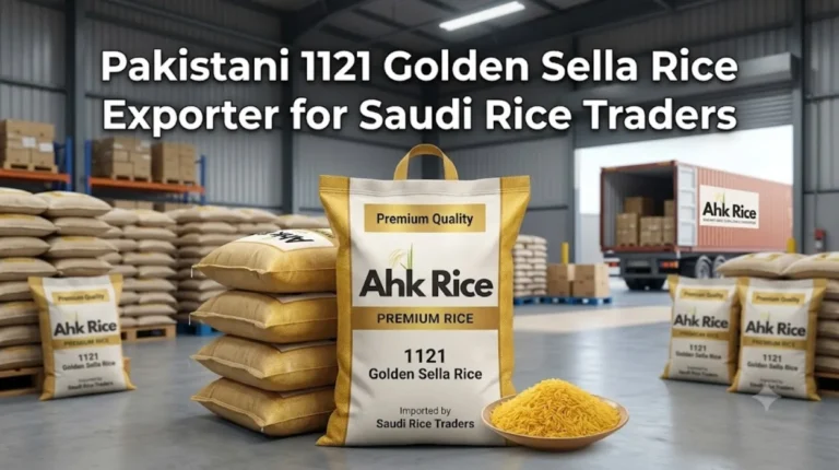 Pakistani 1121 Golden Sella Rice Exporter for Saudi Rice Traders