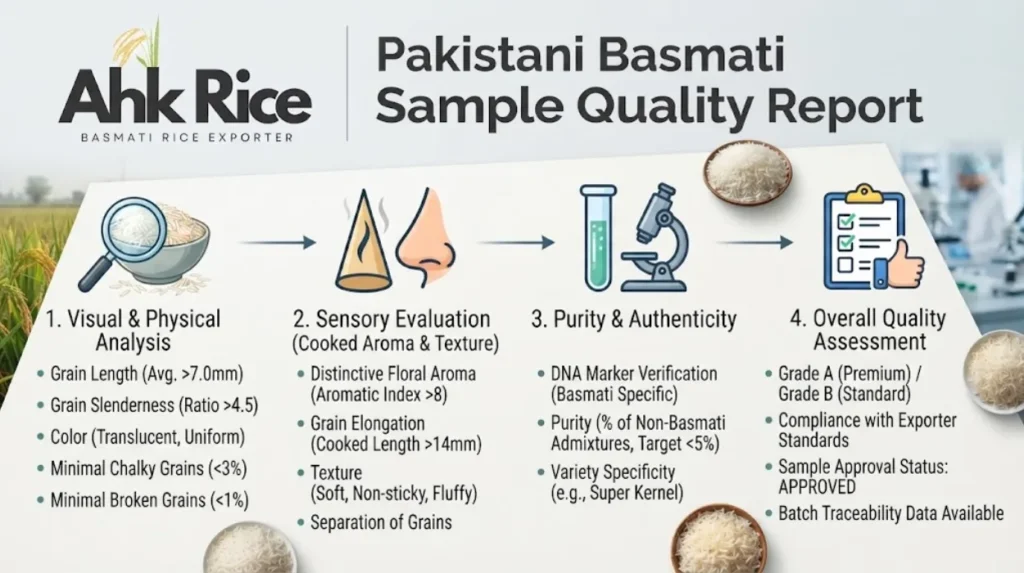 What Should Indonesian Buyers Check Before Approving Pakistani Basmati Samples