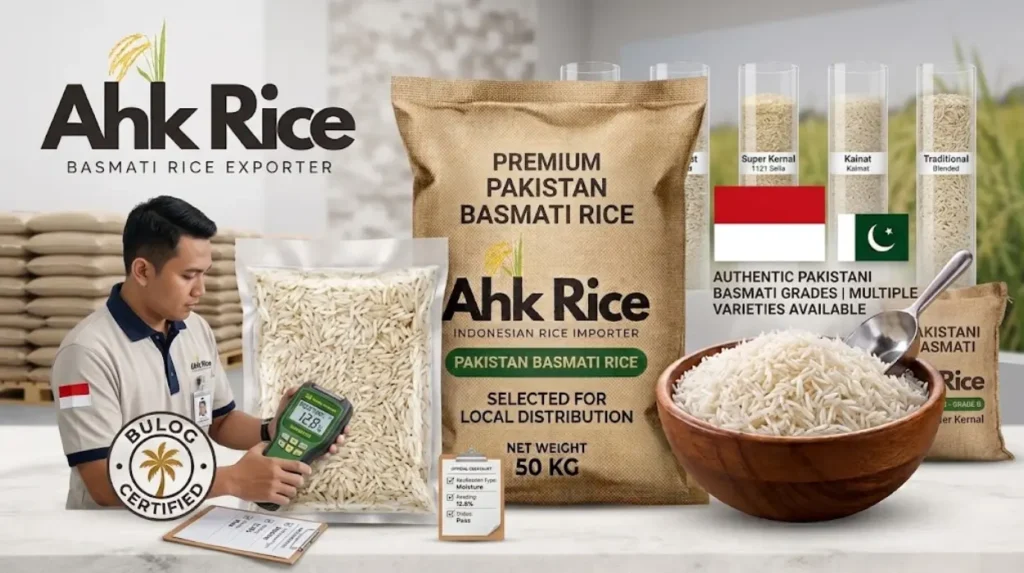 How Do Indonesian Importers Verify Moisture Levels in Pakistan Basmati Rice