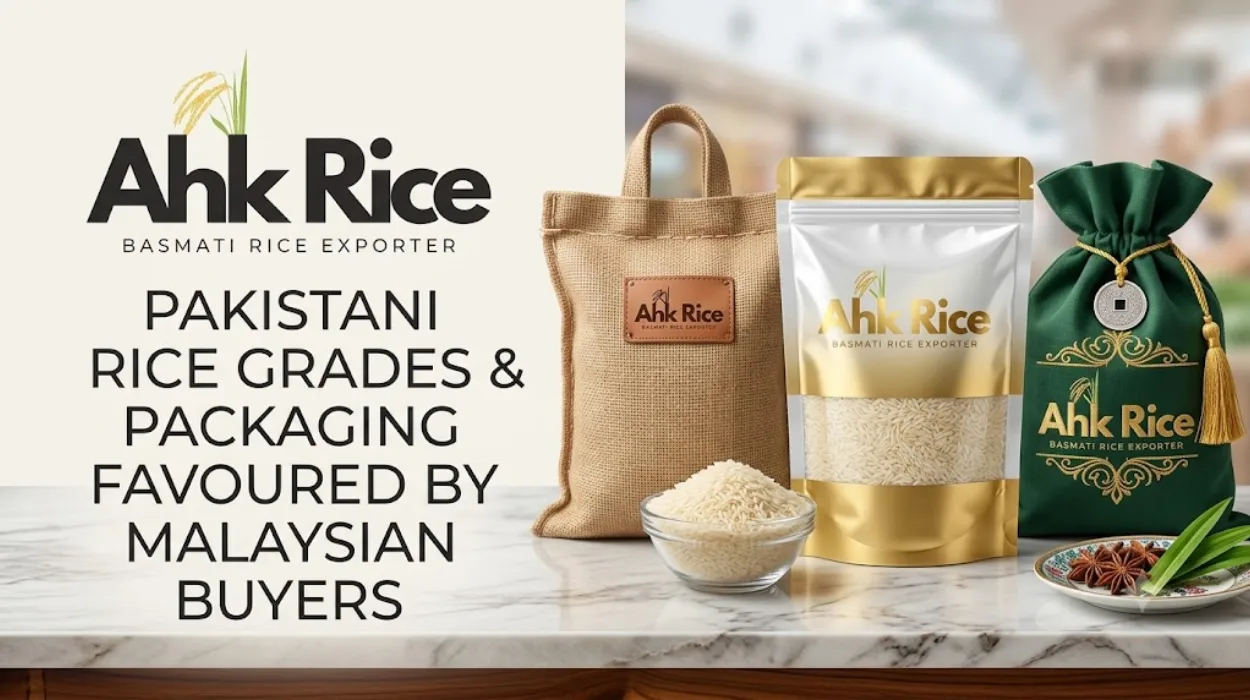 Pakistani Rice Grades and Packaging for Malaysia