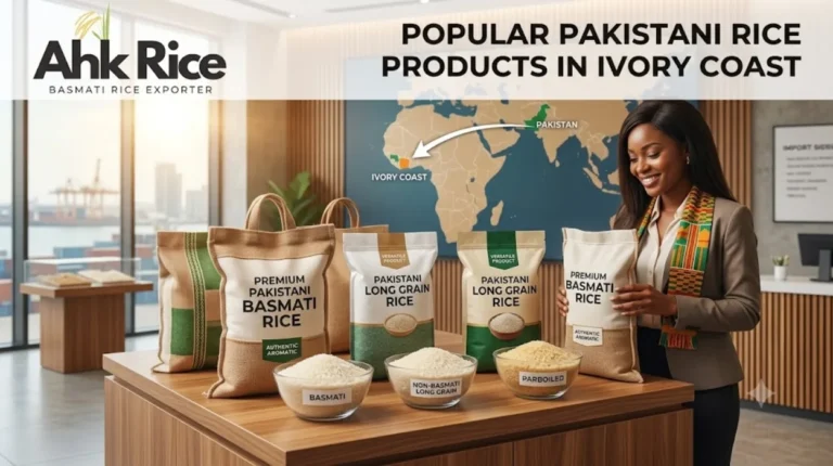 Pakistani Rice Products Most Frequently Imported by Ivory Coast Distributors