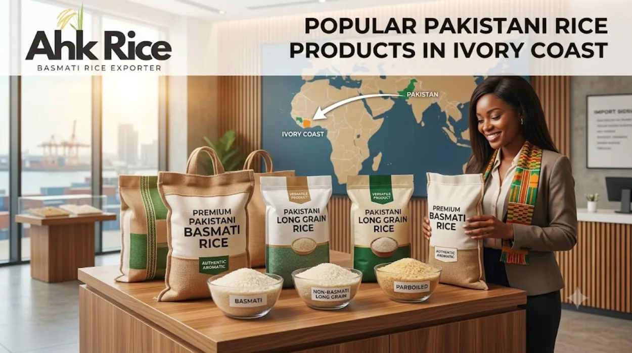 Pakistani Rice Products Most Frequently Imported by Ivory Coast Distributors