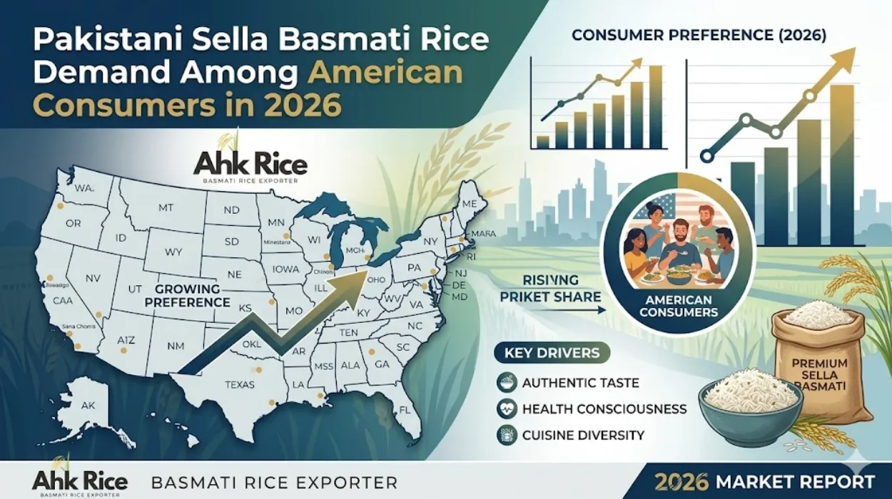Pakistani Sella Basmati Rice Demand Among American Consumers in 2026