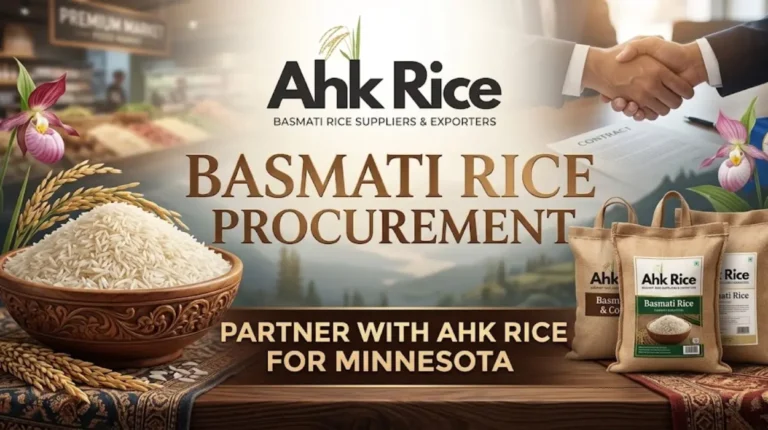 Partner with AHK Rice for Minnesota Basmati Rice Procurement