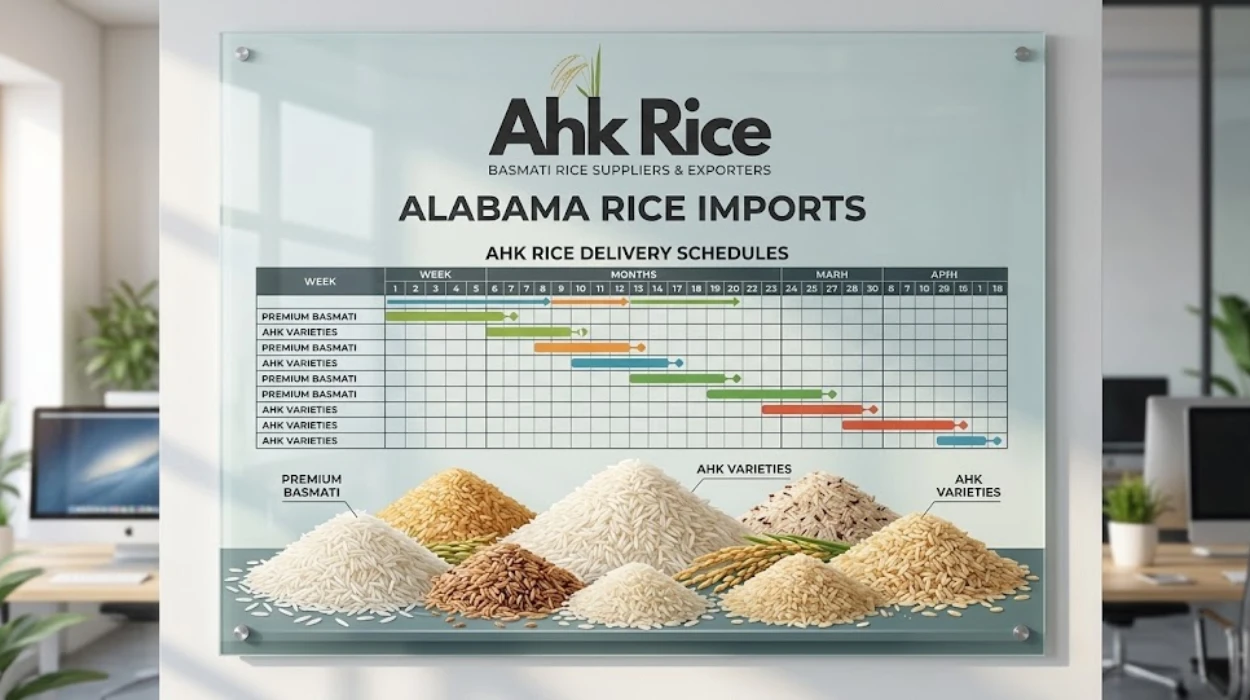 Plan Alabama Rice Imports with AHK Rice Delivery Schedules