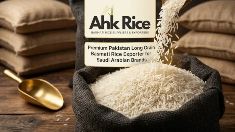 Premium Pakistan Long Grain Basmati Rice Exporter for Saudi Arabian Brands