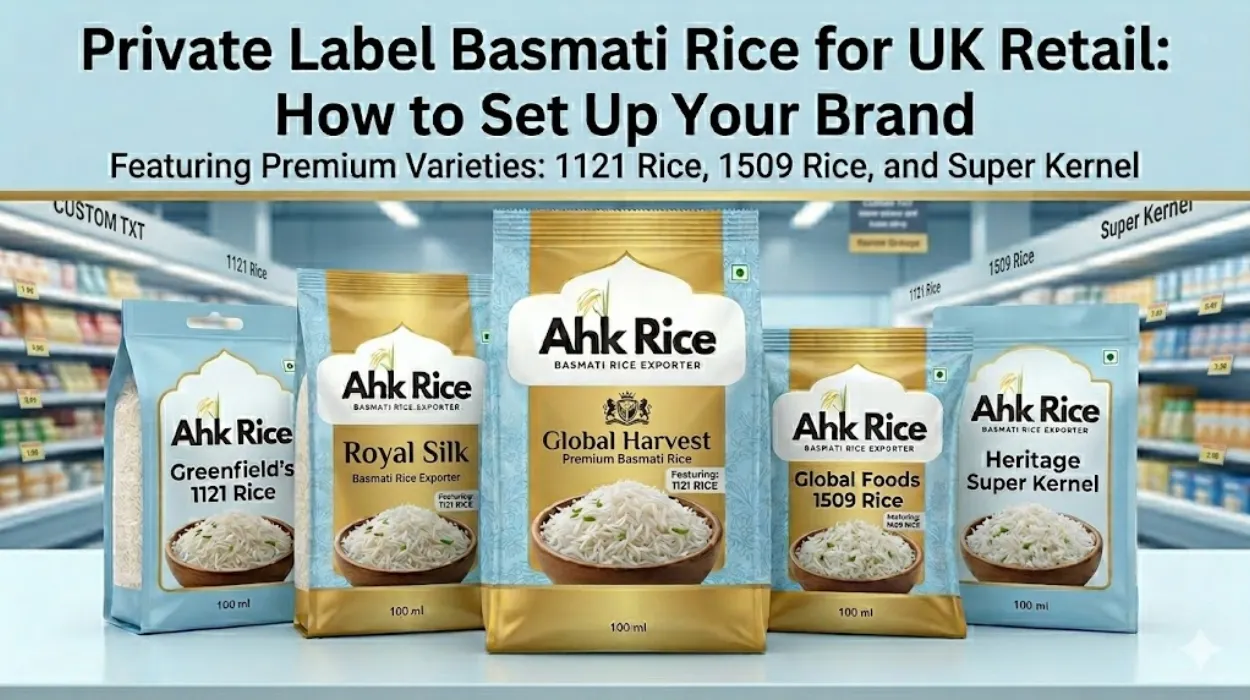 Private Label Basmati Rice for UK Retail How to Set Up Your Brand