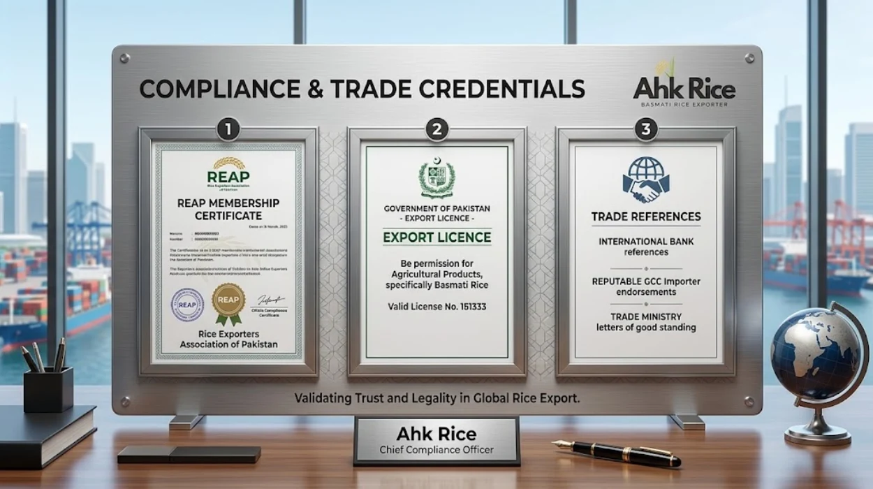 REAP Membership, Export Licence and Trade References Exporter Due Diligence Checklist