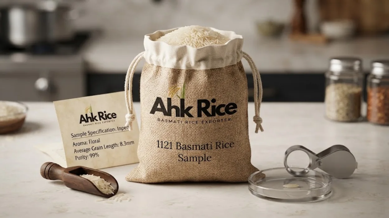 Request 1121 Basmati Rice Sample from AHK Rice
