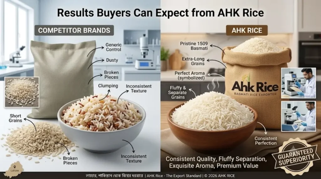 Buy 1509 White Basmati Rice with Export Quality Assurance