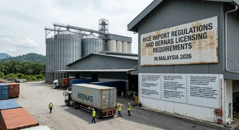 Rice Import Regulations and BERNAS Licensing Requirements in Malaysia 2026