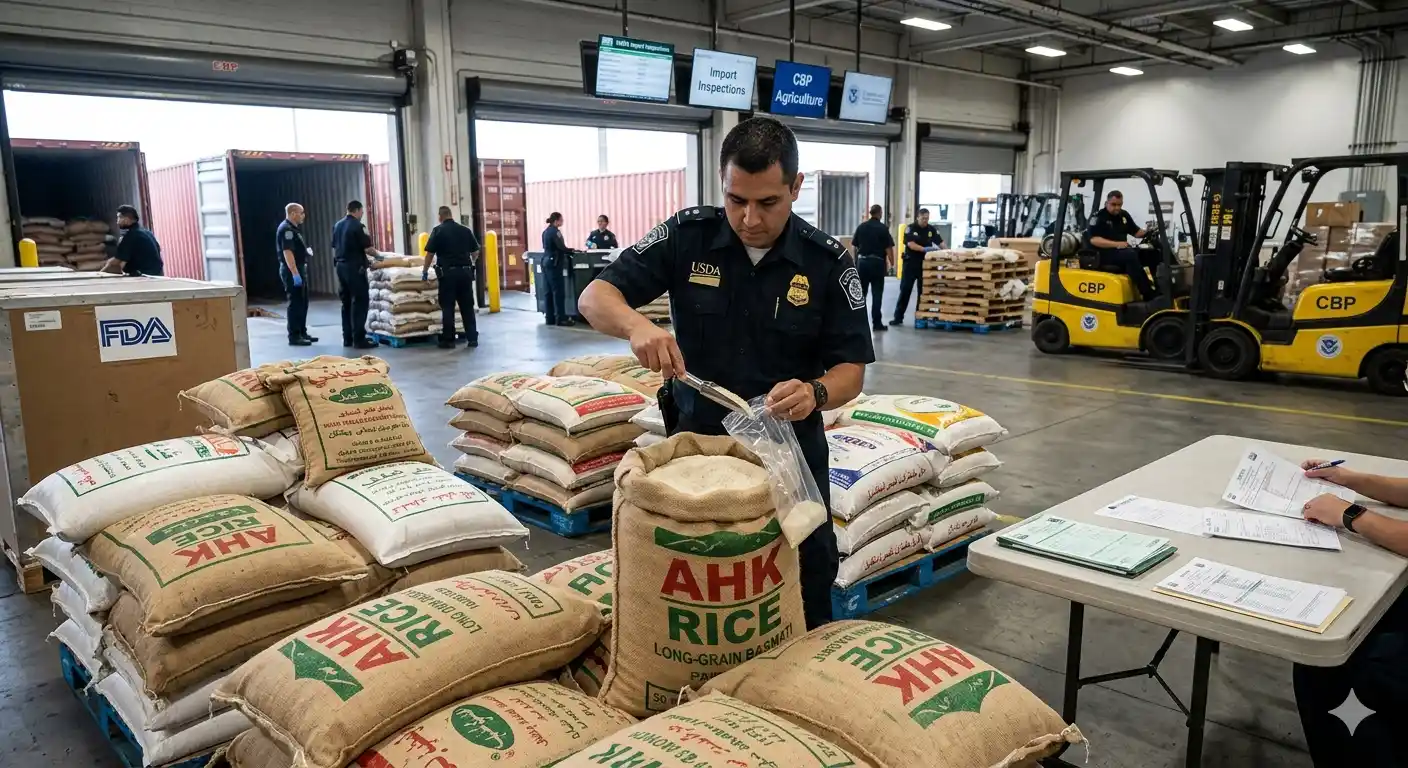 Rice Import Regulations and FDA FSMA Requirements in USA for 2026