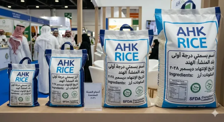 Rice Packaging Sizes and SFDA Labelling Rules for Saudi Arabia in 2026