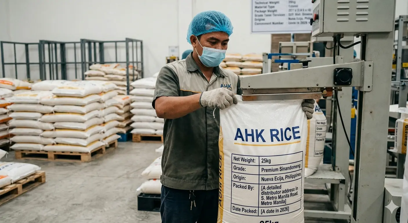 Rice Packaging Standards and DA Labelling Requirements for Philippines 2026
