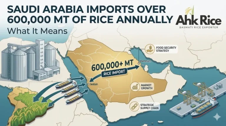 Saudi Arabia Imports Over 600,000 MT of Rice Annually What It Means