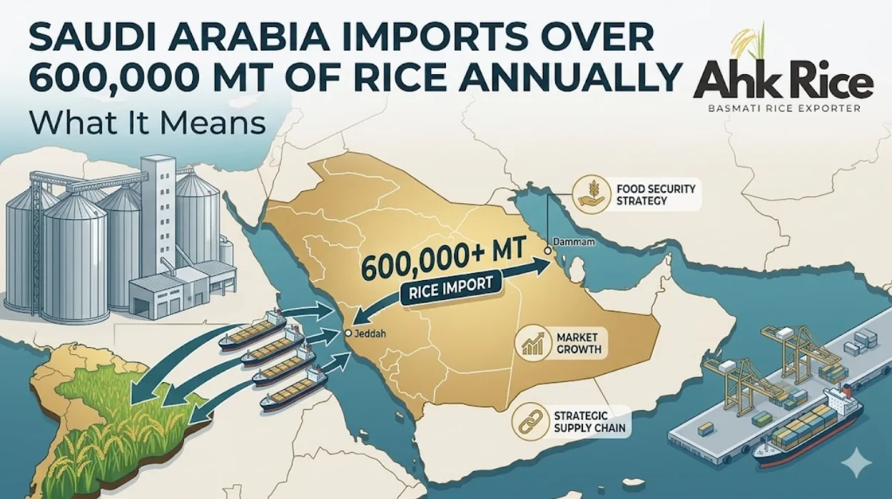 Saudi Arabia Imports Over 600,000 MT of Rice Annually What It Means