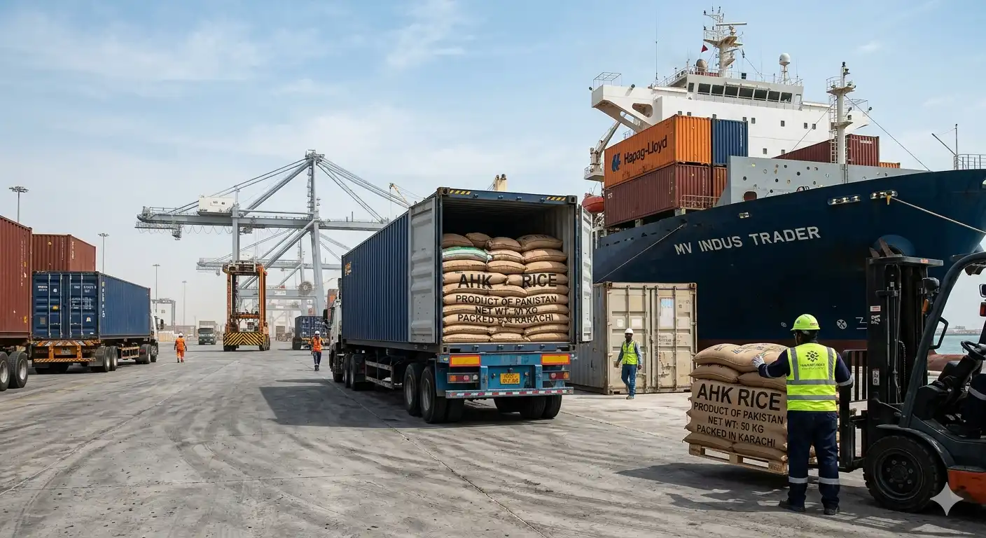 Shipping Rice from Pakistan to Qatar Hamad Port Transit Time 2026