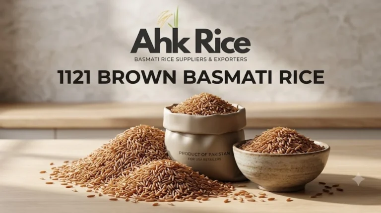 Source 1121 Brown Basmati Rice from Pakistan for USA Retailers