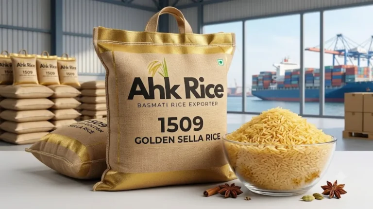 Source 1509 Golden Sella Rice Directly from AHK Rice