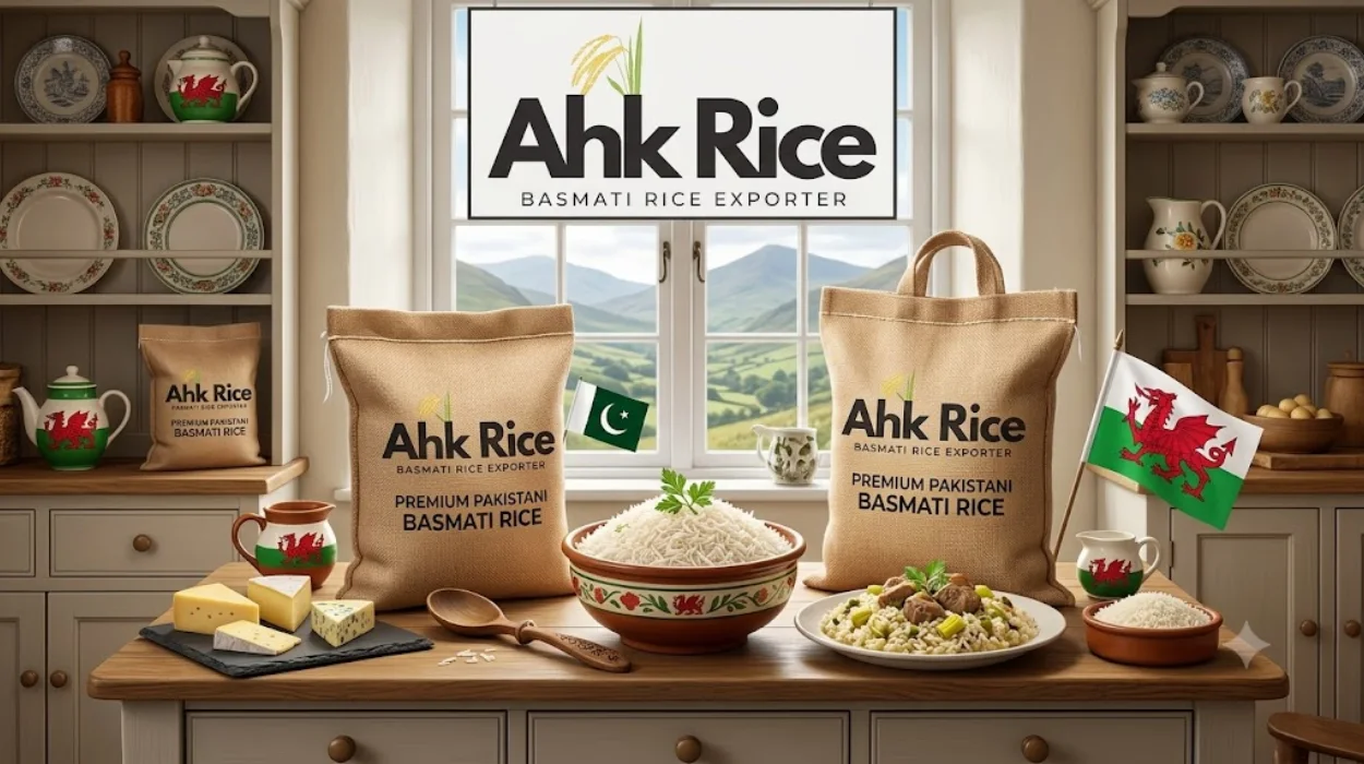Source Certified Pakistani Basmati Rice for Wales Through AHK Rice