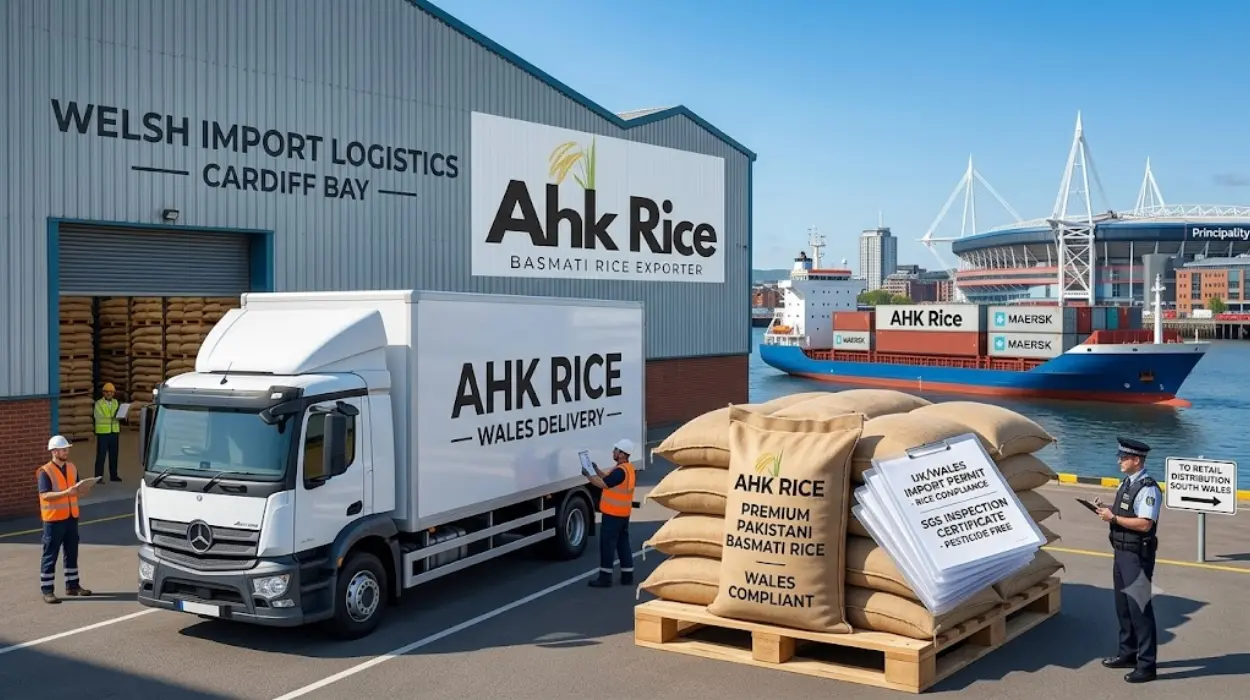 Source Compliant Pakistani Basmati Rice for Wales Through AHK Rice