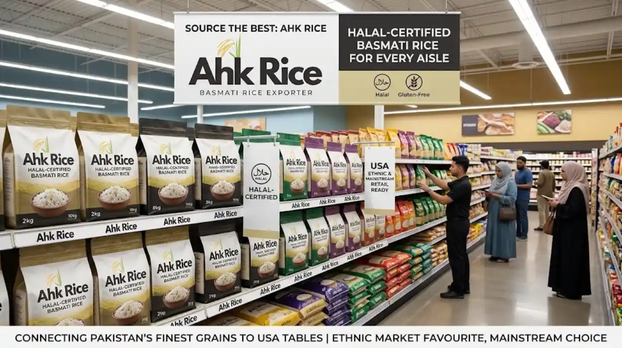 Source Halal-Certified Basmati Rice from AHK Rice for USA Ethnic and Mainstream Retail