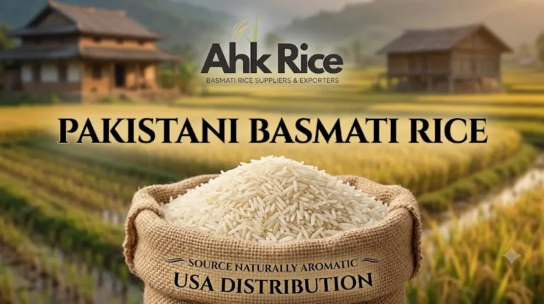Source Naturally Aromatic Pakistani Basmati Rice for USA Distribution