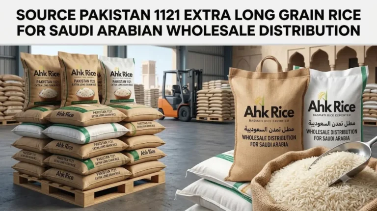 Source Pakistan 1121 Extra Long Grain Rice for Saudi Arabian Wholesale Distribution