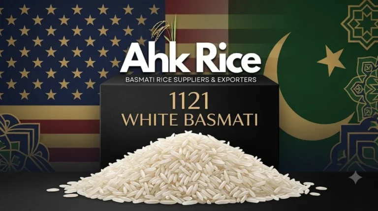 Source Premium 1121 White Basmati Rice from Pakistan for USA