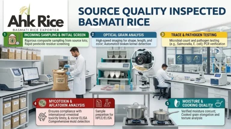 Source Quality Inspected Basmati Rice for UK Distribution Networks