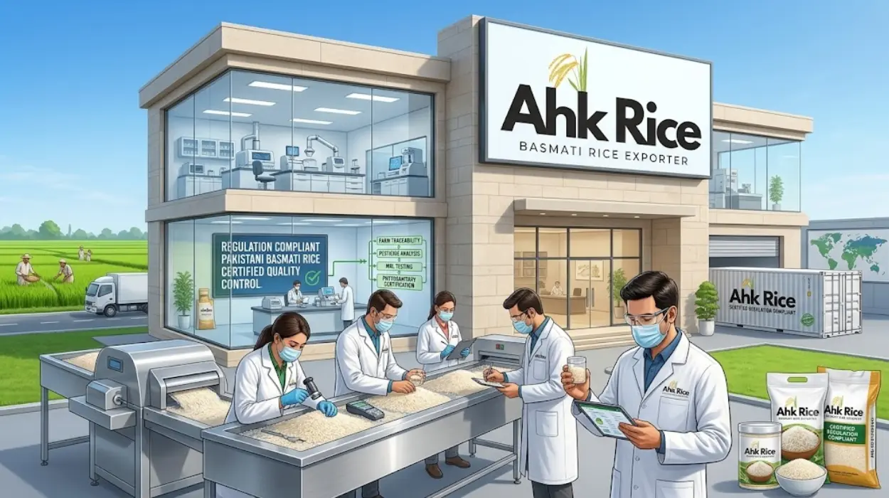 Source Regulation-Compliant Pakistani Basmati Rice for Scotland Through AHK Rice