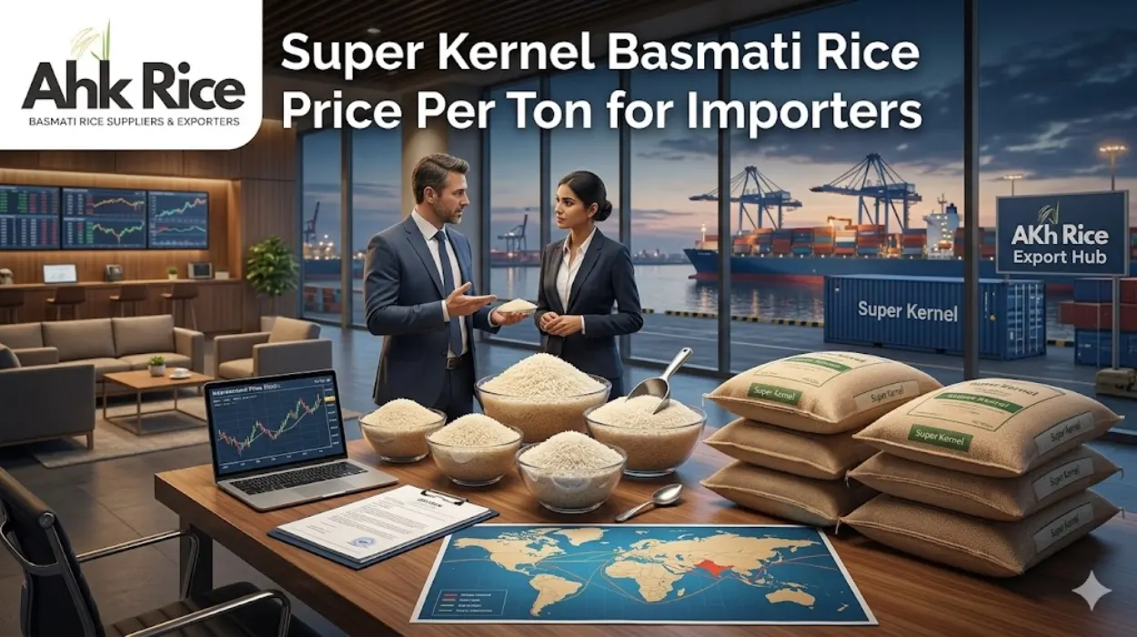 Super Kernel Basmati Rice Price Per Ton for Importers