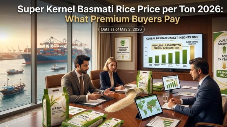 Super Kernel Basmati Rice Price per Ton 2026: What Premium Buyers Pay