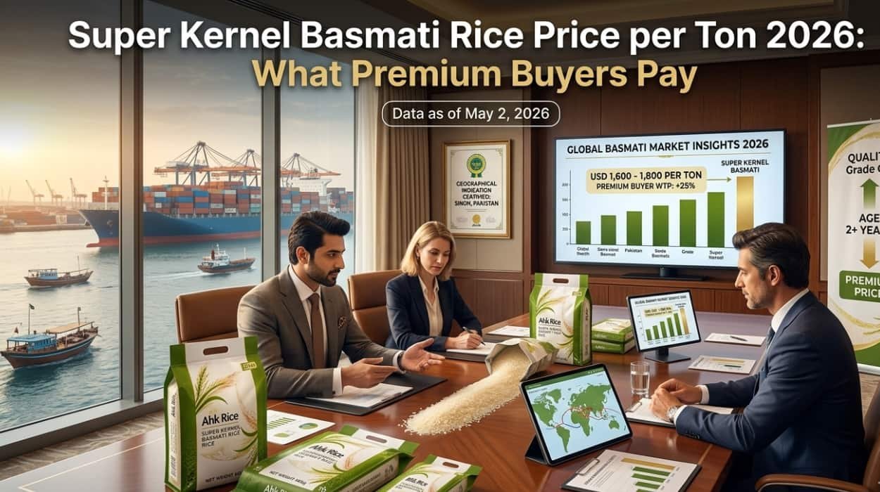 Super Kernel Basmati Rice Price per Ton 2026: What Premium Buyers Pay
