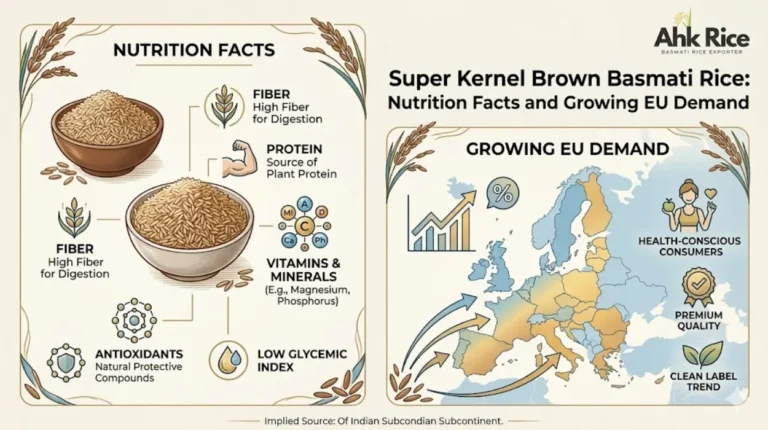 Super Kernel Brown Basmati Rice Nutrition Facts and Growing EU Demand