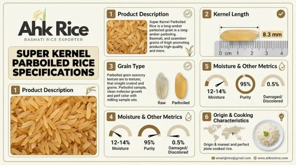 Super Kernel Parboiled Rice Claims Procedures and Quality Standards